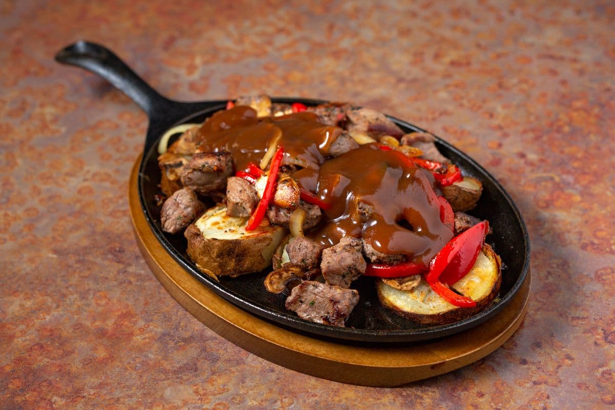 Steak and Peppers Skillet
