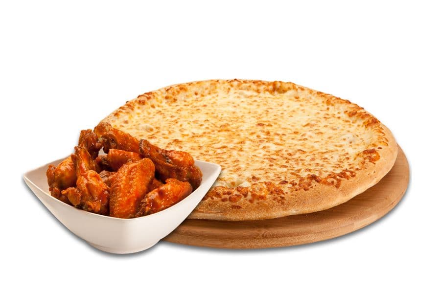 (SMALL) Pizza and 8 Wings / (PETITE) Pizza et 8 Ailes