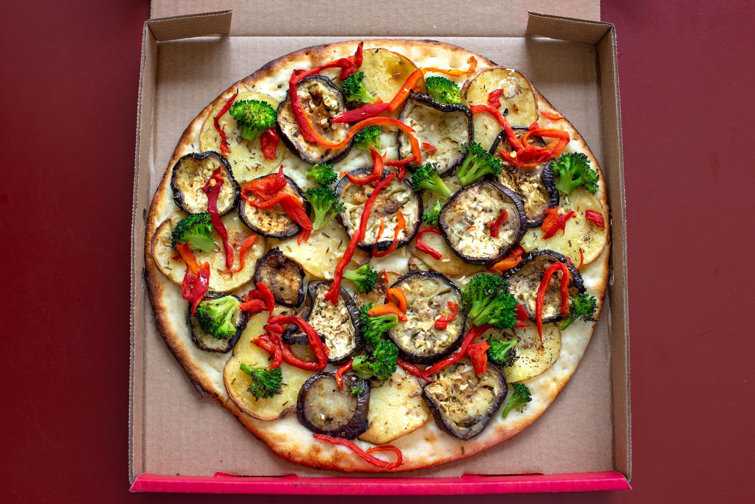 Vegan Olive Press Pizza