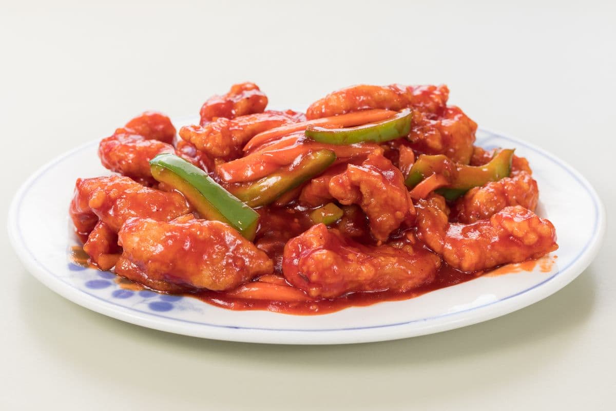 F1. Eng's Orange Chicken 招牌酱爆雞