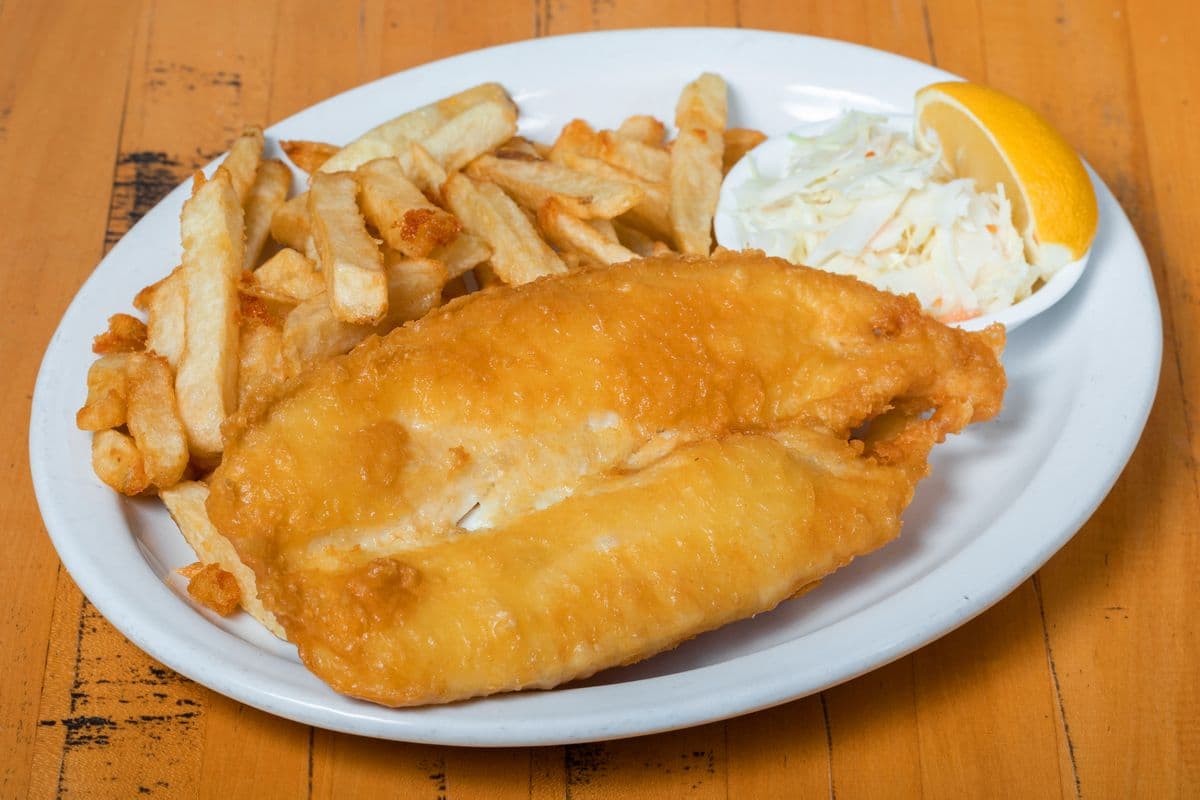 FC2. Fish and Chips ( Halibut )