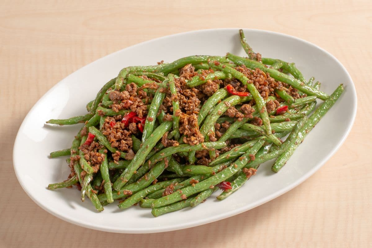 131. Stir-Fried Green Beans with Minced Pork 干煸四季豆