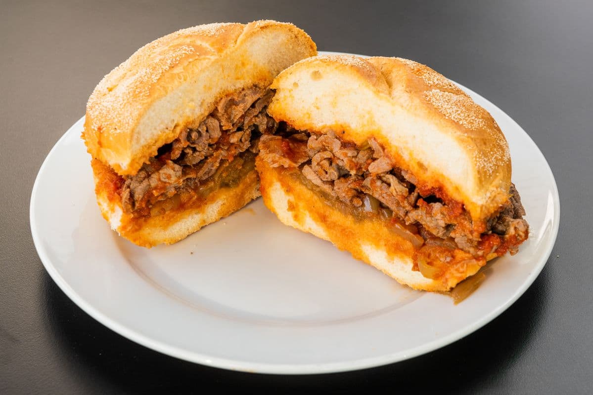 Steak and Onion Sandwich