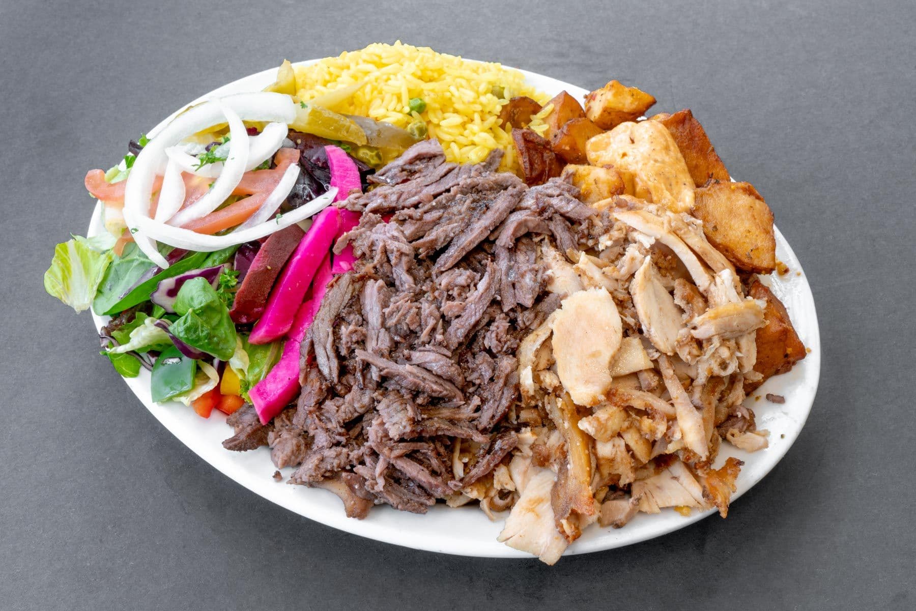 BOGO Mixed Shawarma Plate