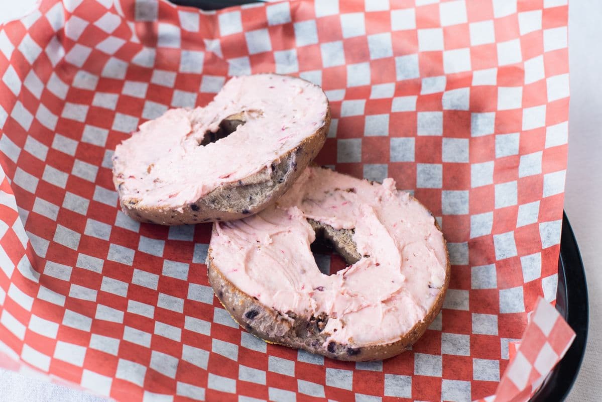 Cream Cheese Bagel Sandwich