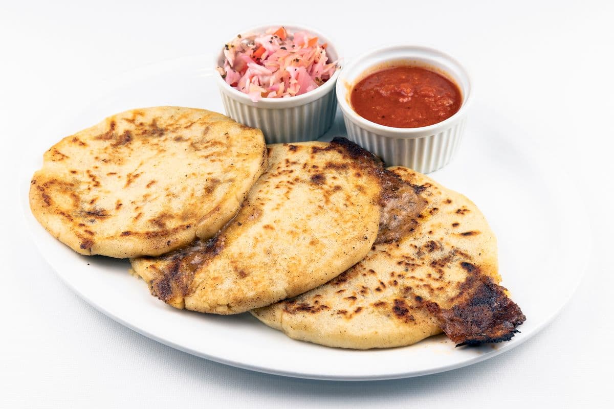 Three pupusa