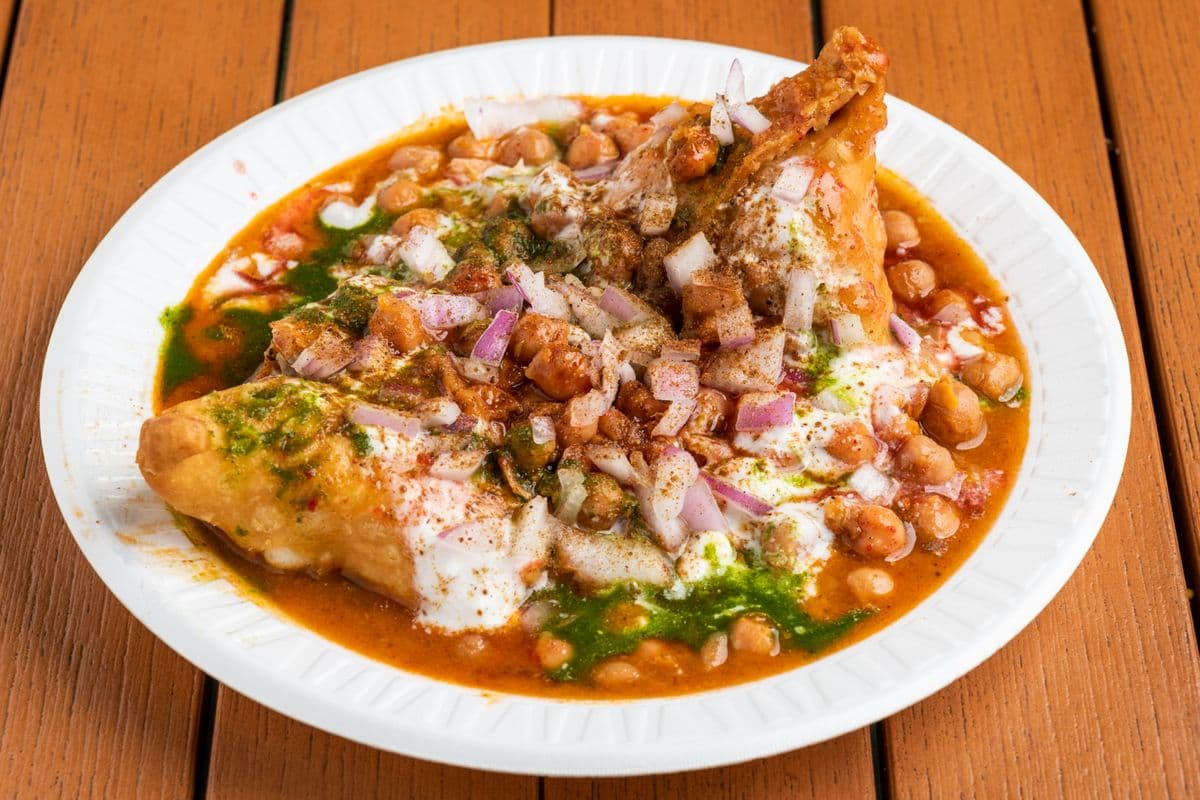 Samoosa Chaat
