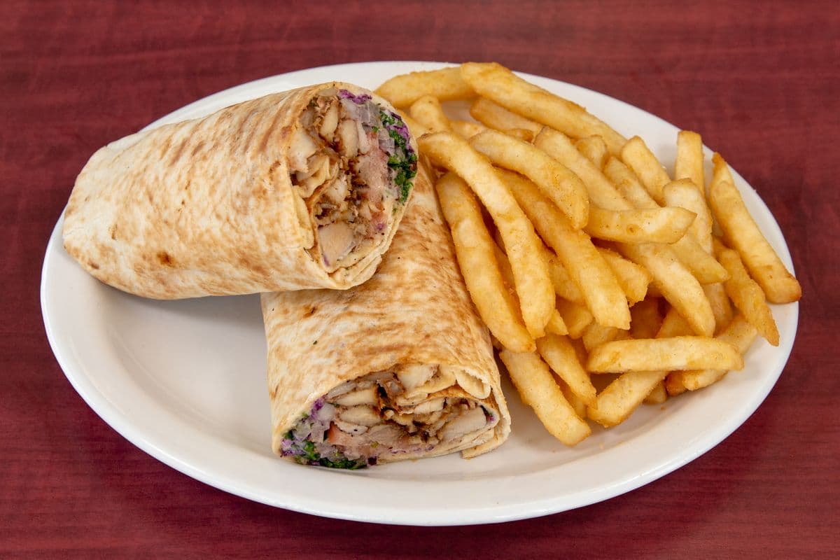Chicken Shawarma Wrap Combo
