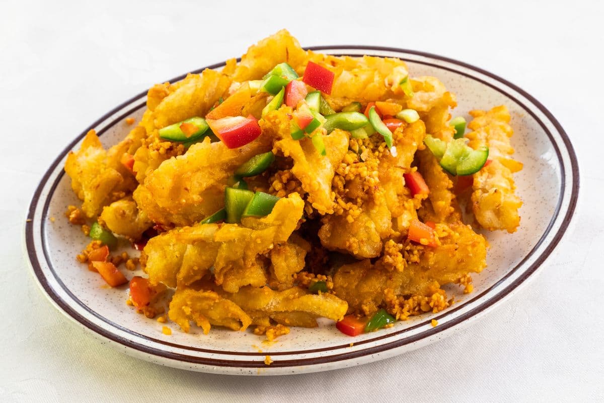 Squid with Spicy Salt