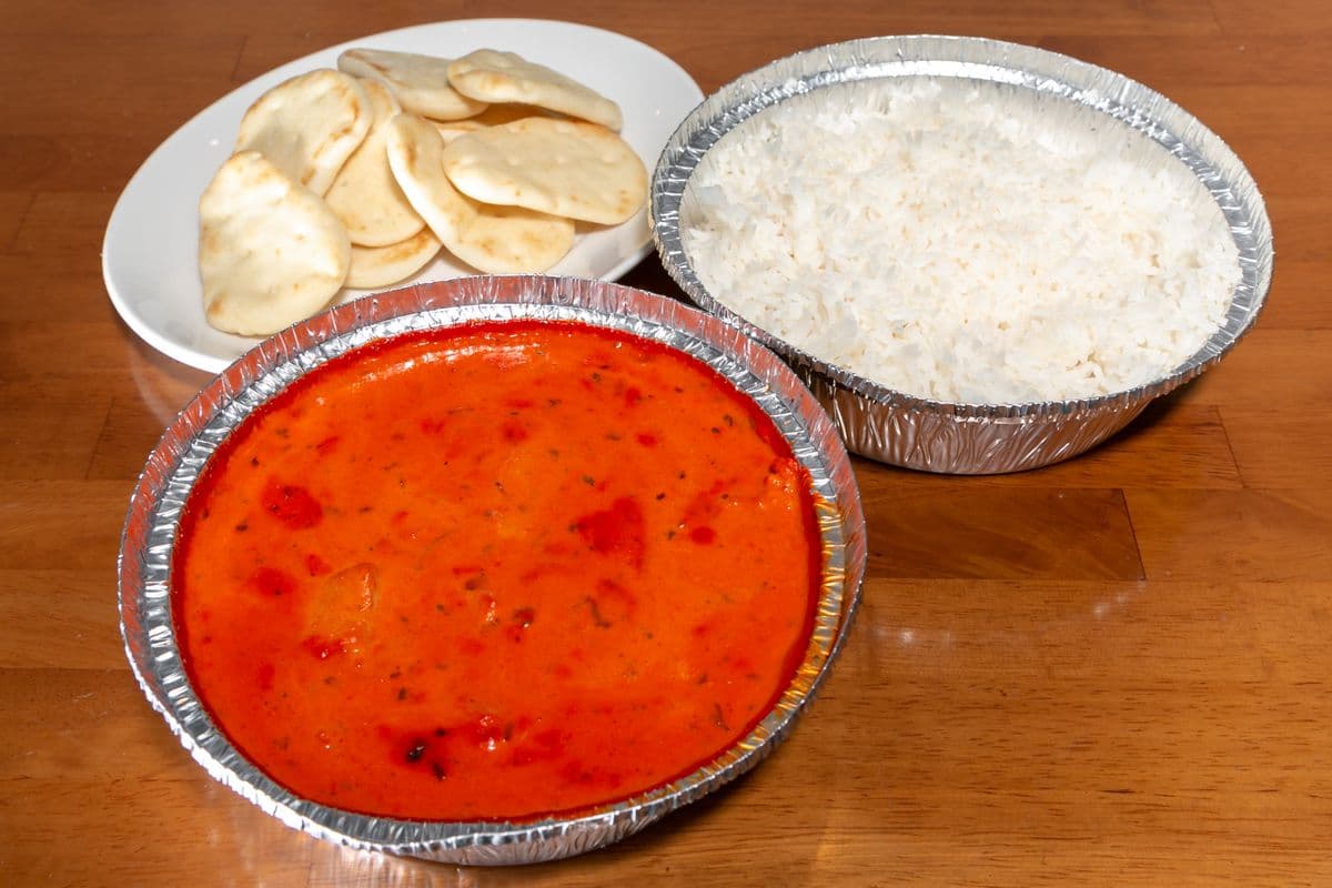 Butter Chicken and Rice