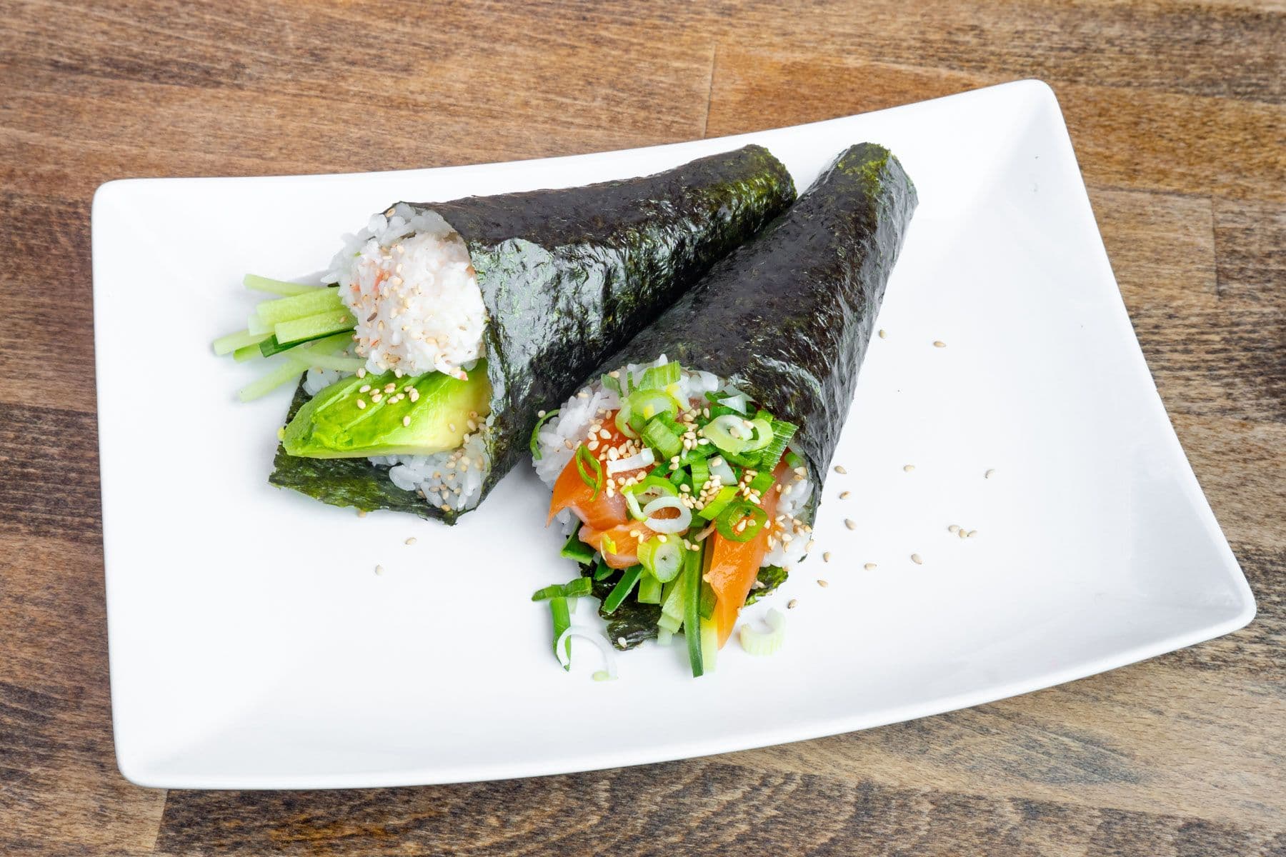 Spicy Salmon Cone