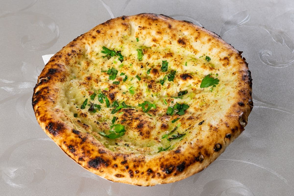4. Garlic Naan