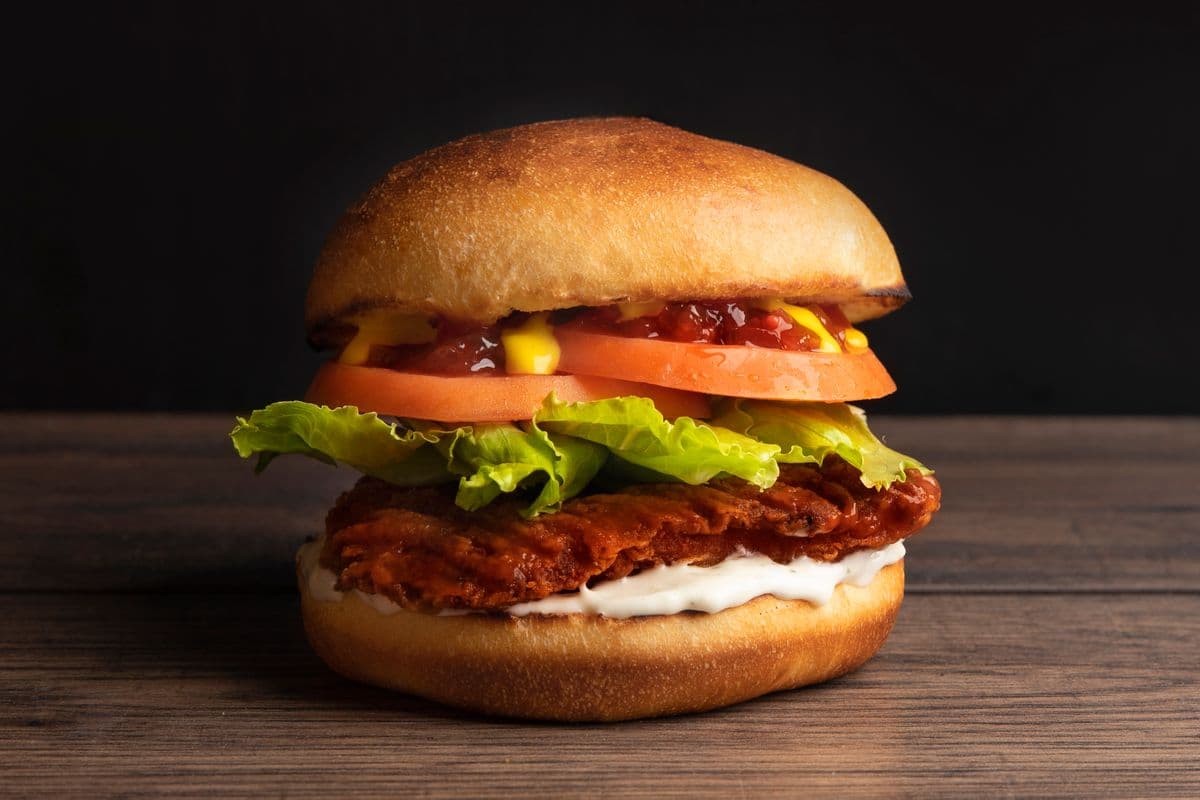 Buffalo Chicken Burger