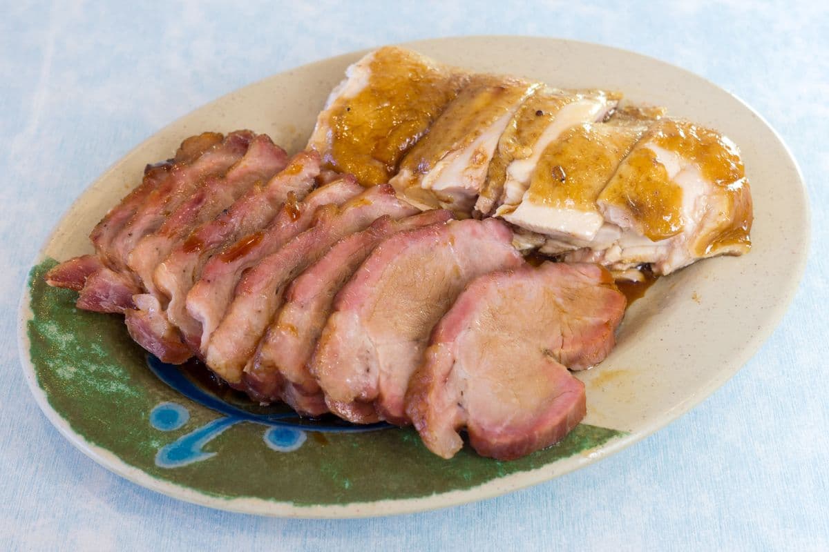 9. Two Barbequed Meats Platter