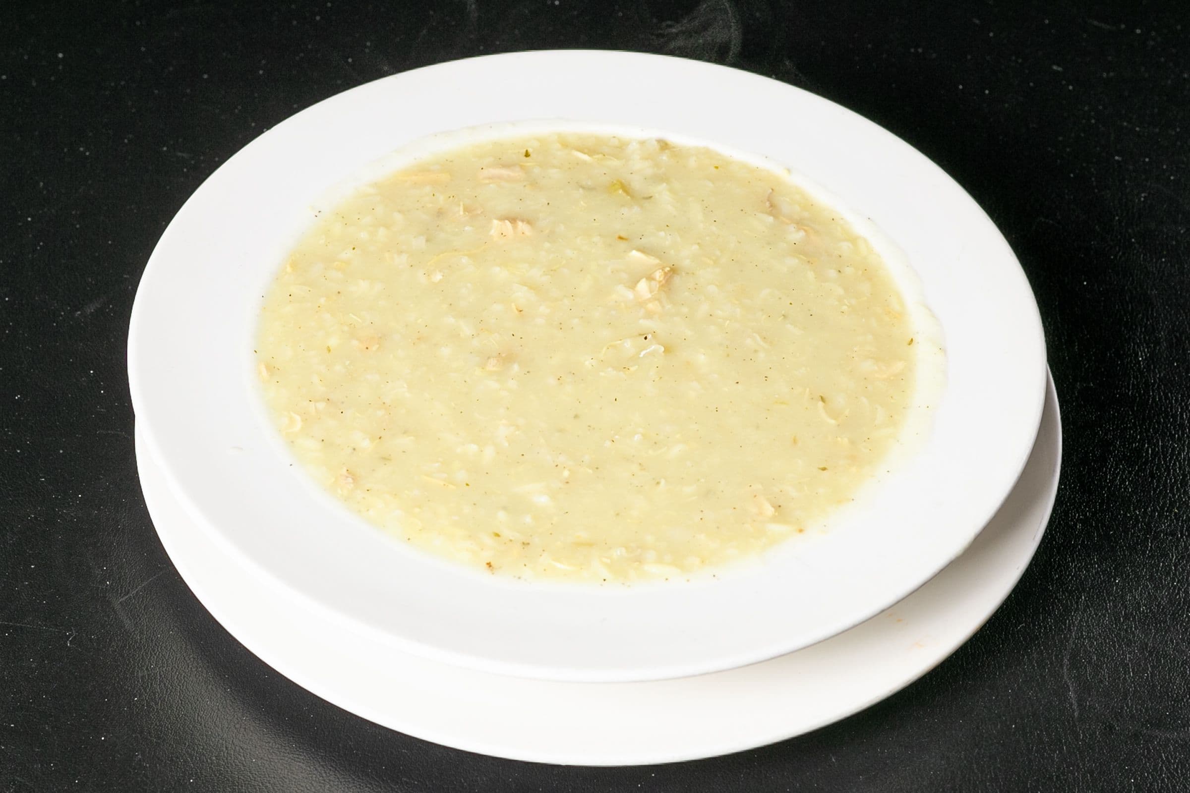Chicken Lemon Rice Soup