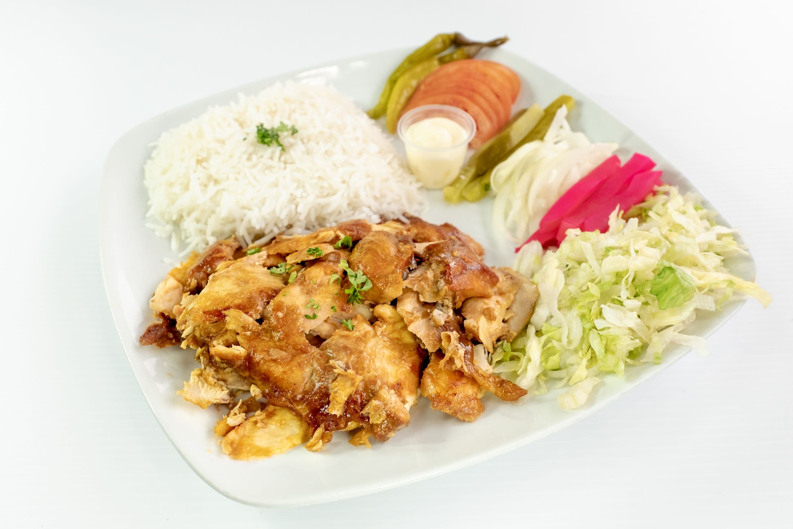Chicken Shawarma Plate