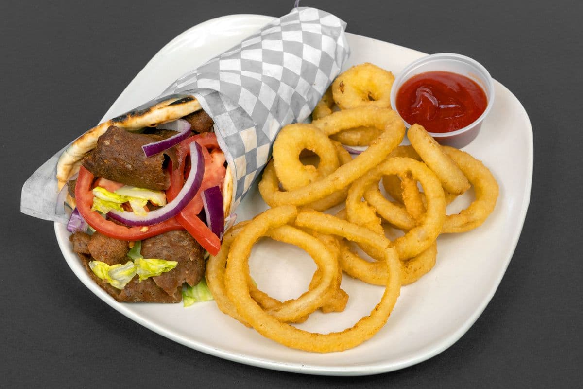 Gyro on a Pita Combo