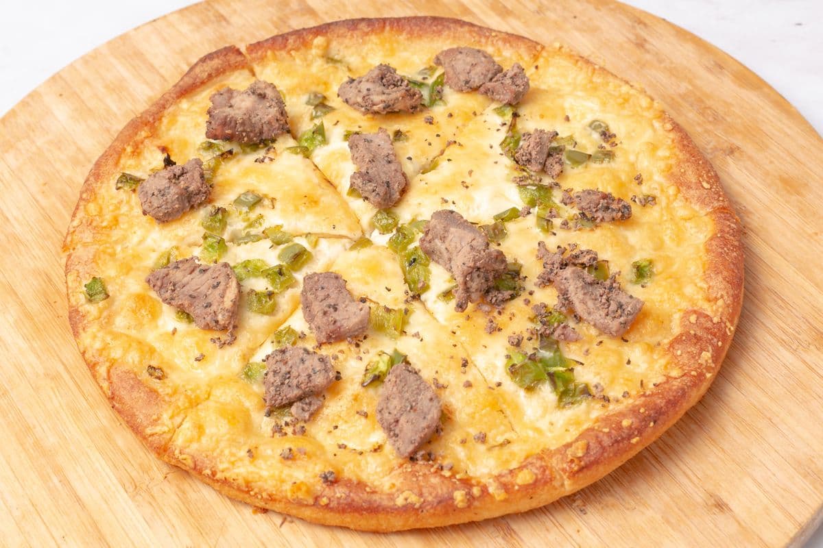 Philly Steak Pizza
