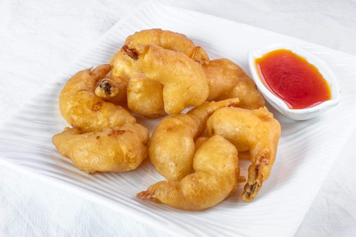 75. Deep-Fried Prawns