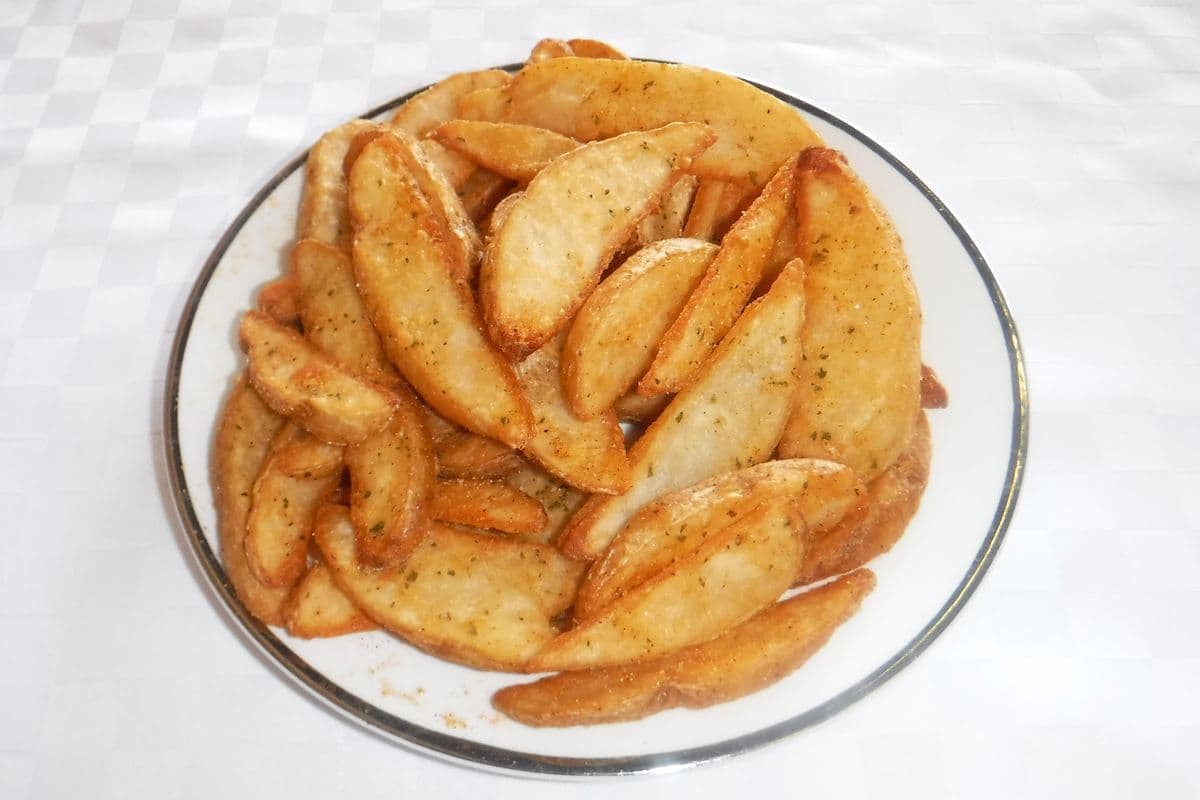 Potato Wedges.