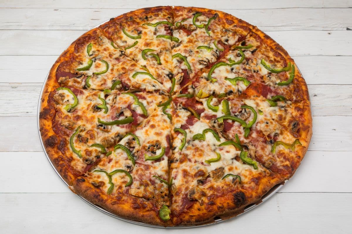 2X10" petite pizza toute garnie / 2X10" Small All Dressed Pizza