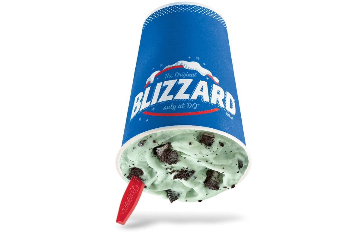 Mint OREO® Blizzard® Treat