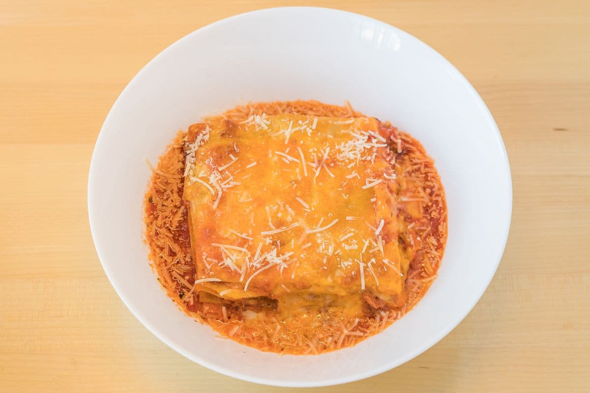Three-Cheese Lasagna