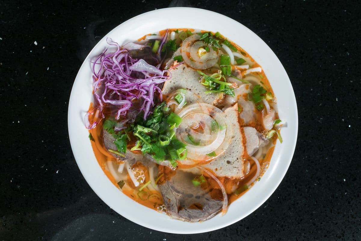 32. Spicy Central Beef Noodle Soup - Bun Bo Hue