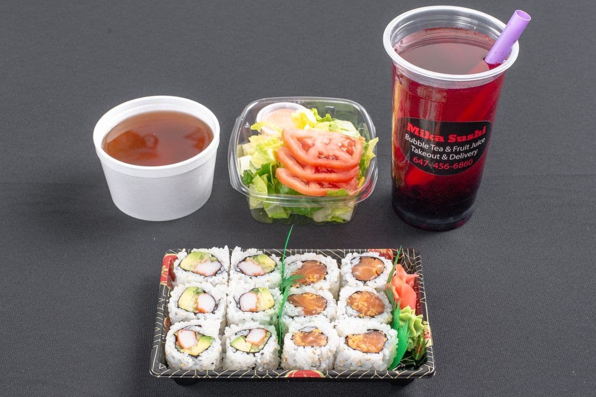 PC2. Any Two Kinds of Sushi Rolls of Your Choice (16 pcs)