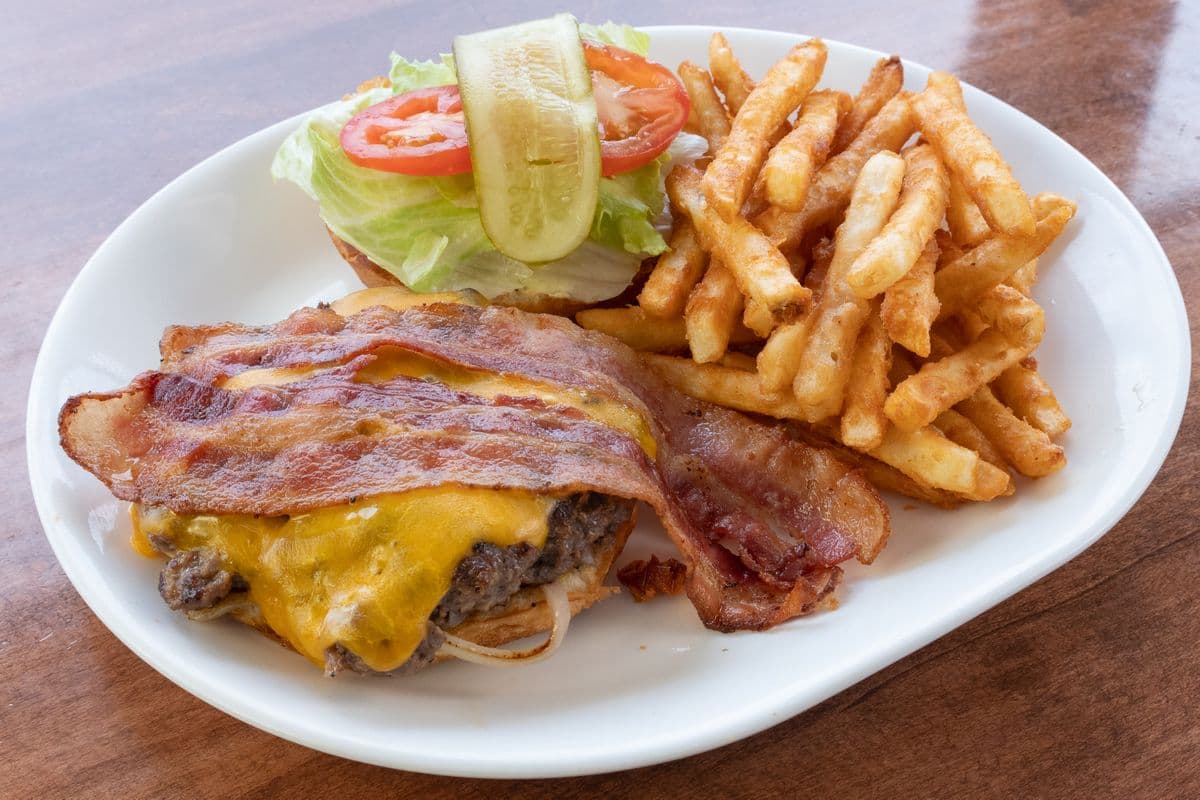 A. Bacon Cheddar Burger (8 oz.)
