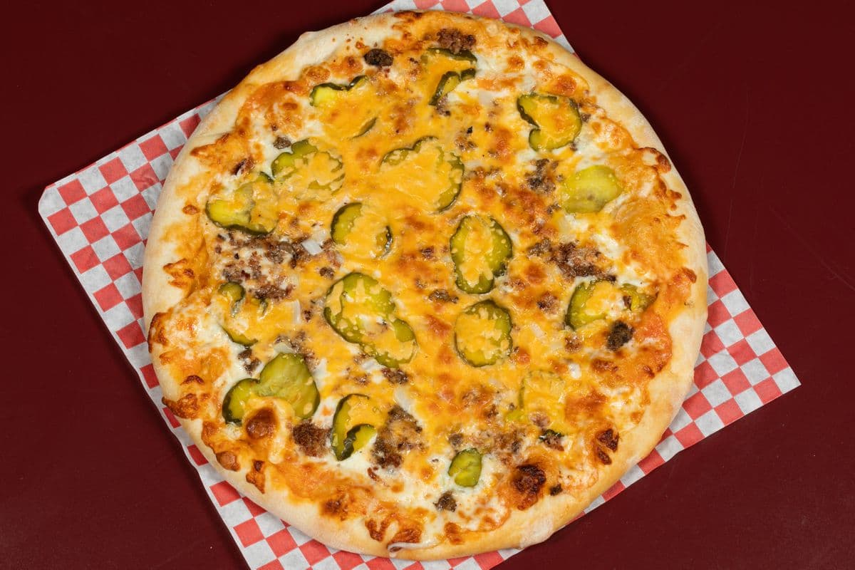 Large Bacon Cheeseburger Pizza