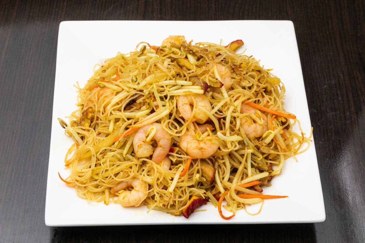 46. Nouilles de riz du Singapour / Singapore Rice Noodles
