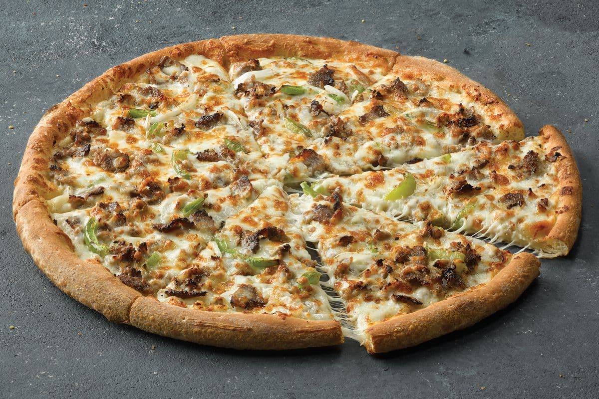 X-Large NY STYLE Philly Cheesesteak Pizza