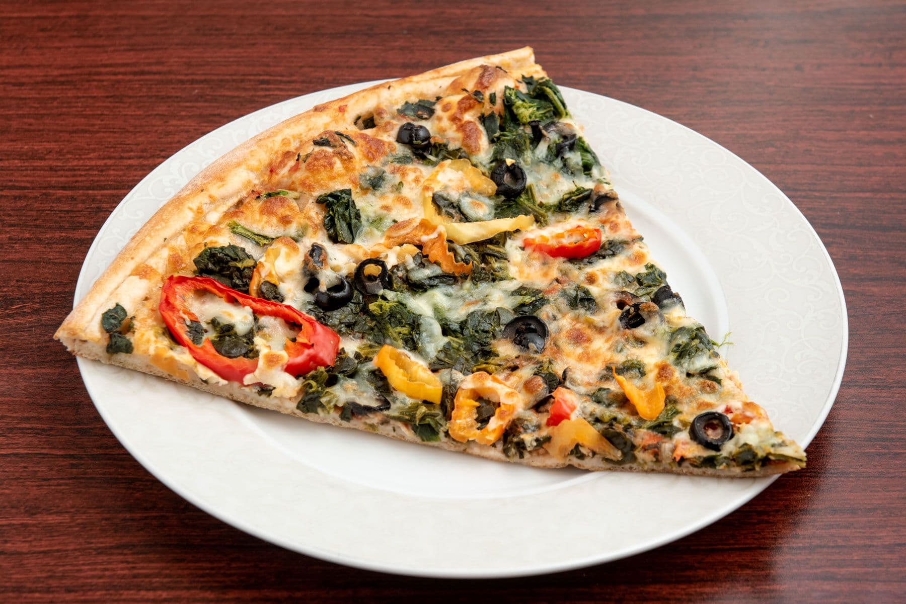 2. 18" Spinach Pizza