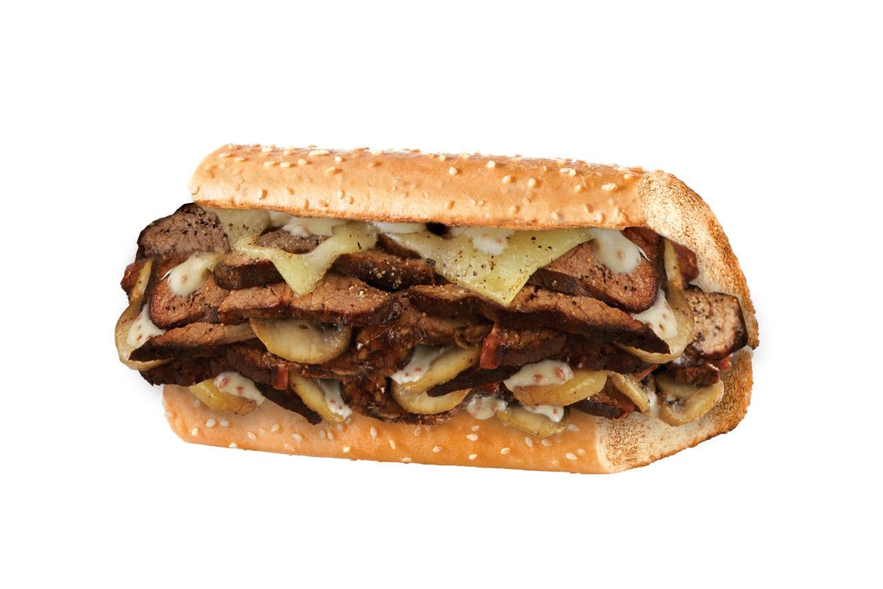 9" Regular Peppercorn Steak Sub