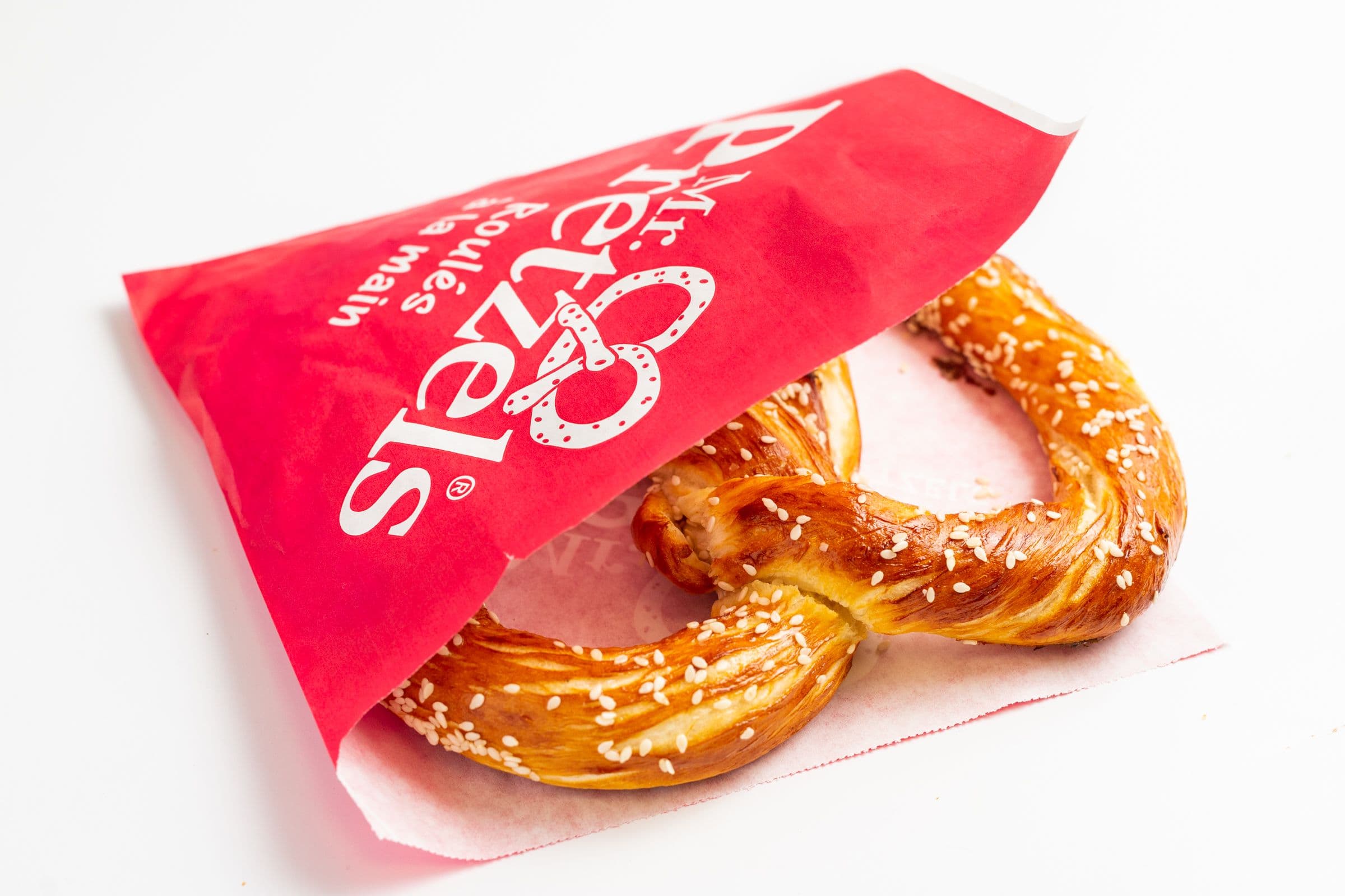 Sesame Seed Pretzel