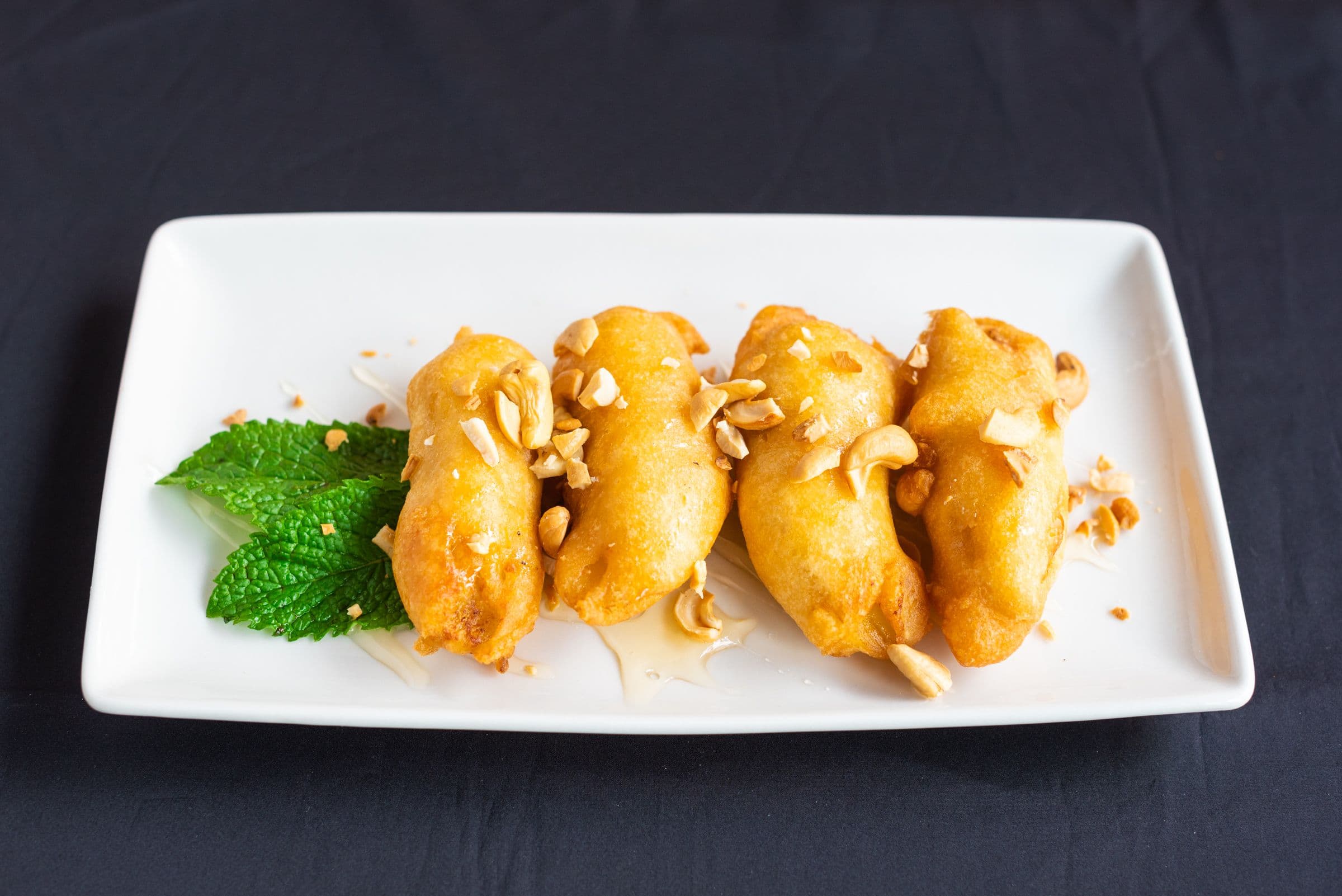 Deep Fried Mango and Cashew Nuts