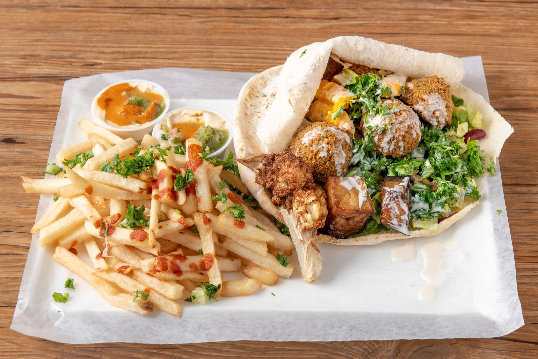 Falafel Wrap Combo