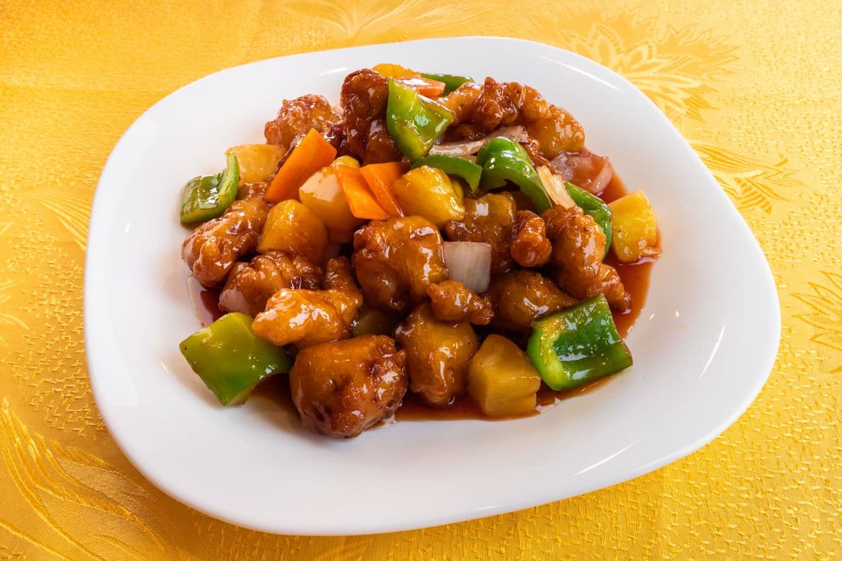 19.Sweet-and-Sour Chicken 酸甜鸡肉