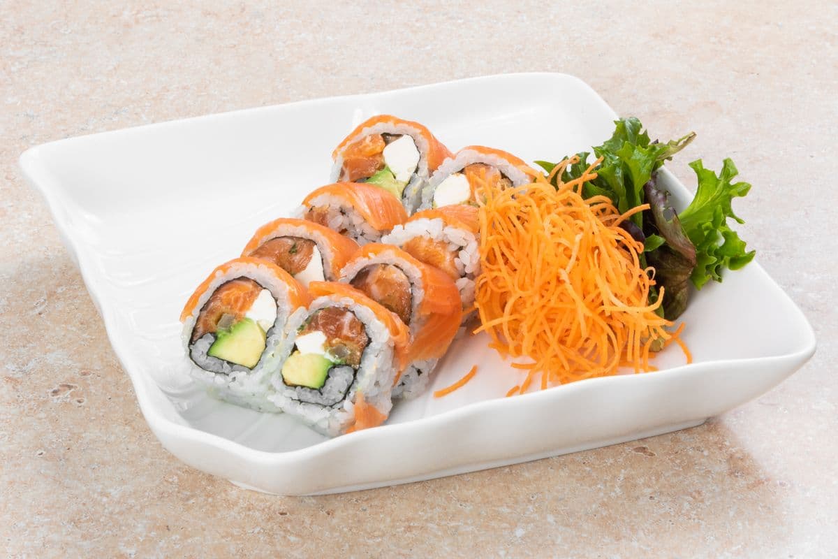 51. Maki au saumon double / Double Salmon Maki