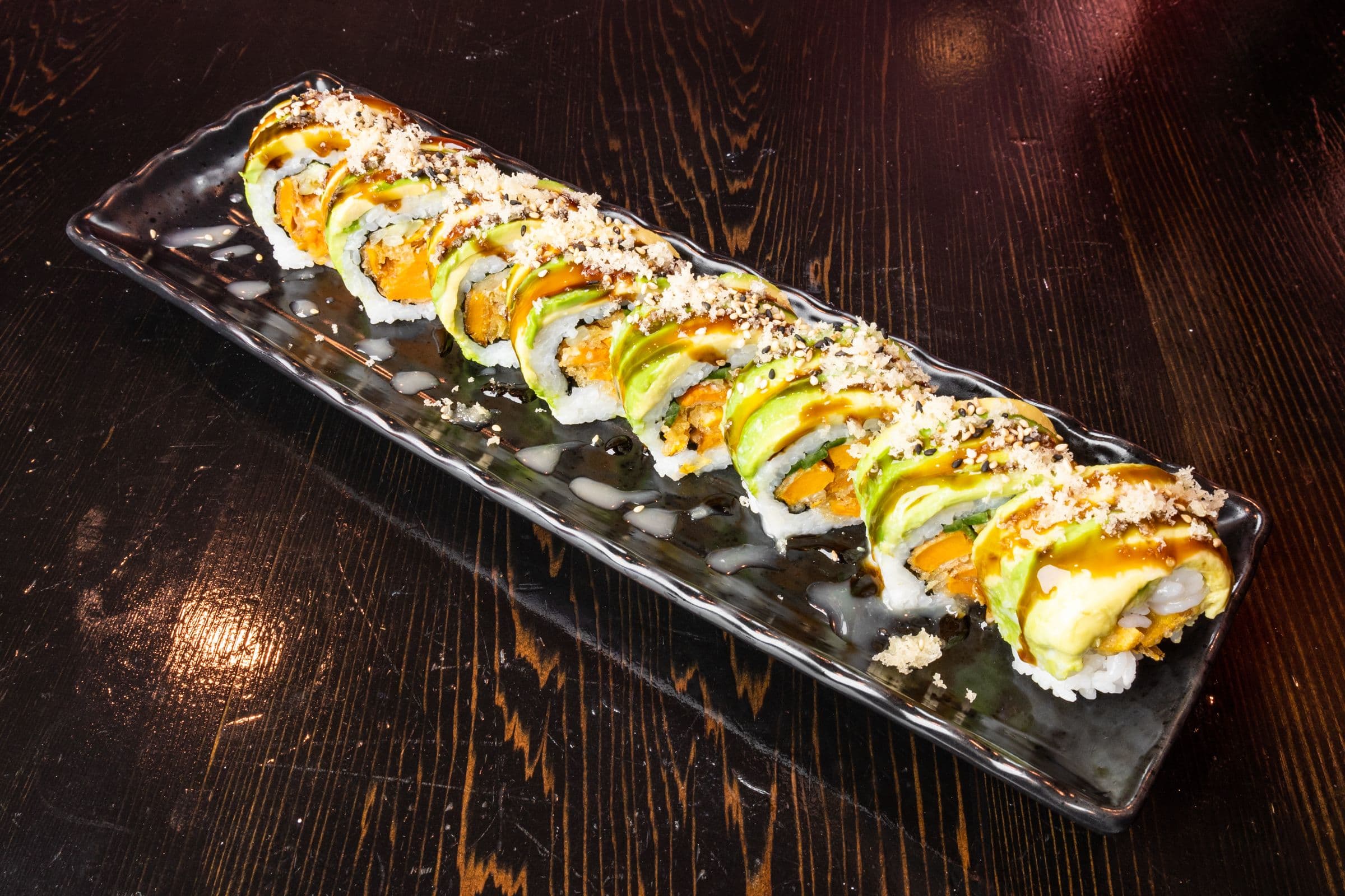 Veggie Caterpillar Roll