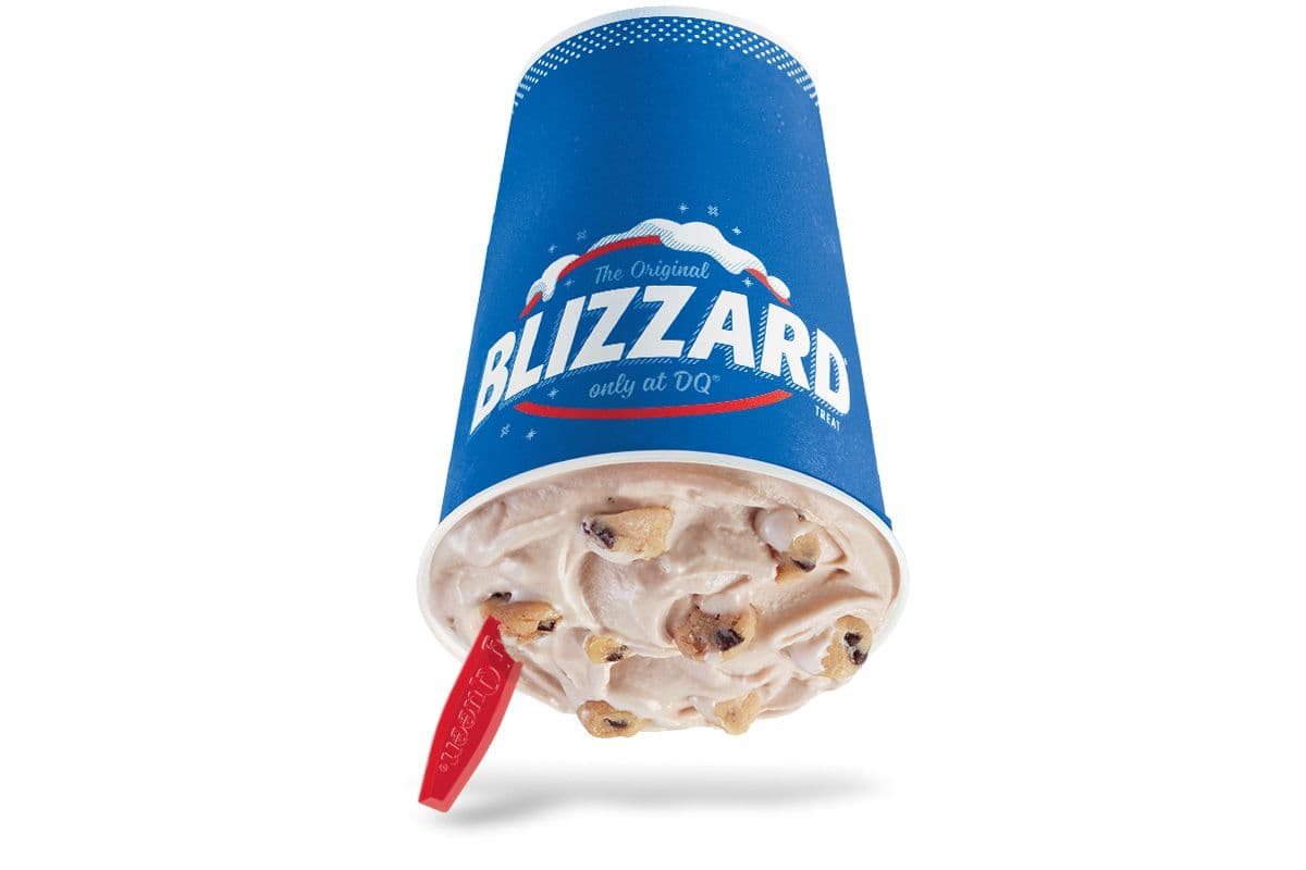 Chocolate Chip Cookie Dough Blizzard® Treat