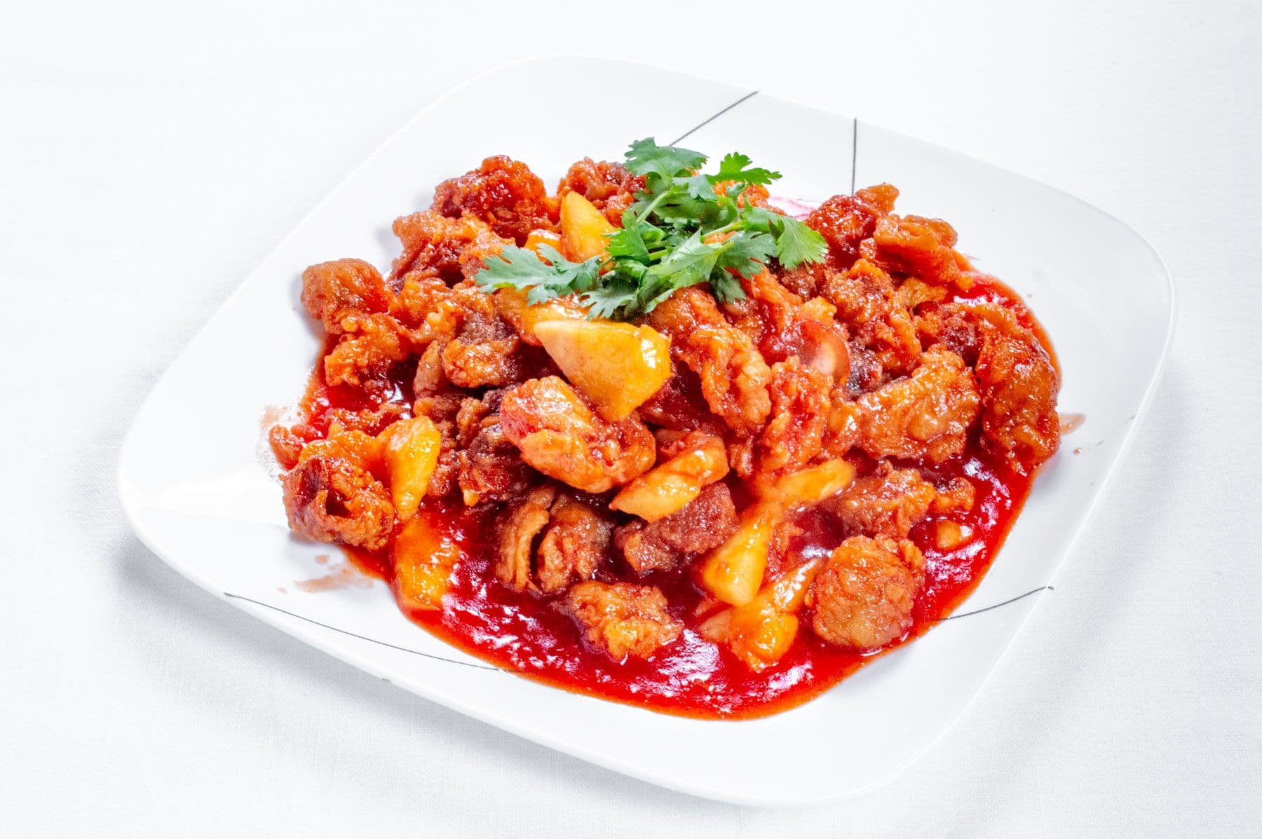 111. Pineapple Sweet and Sour Pork