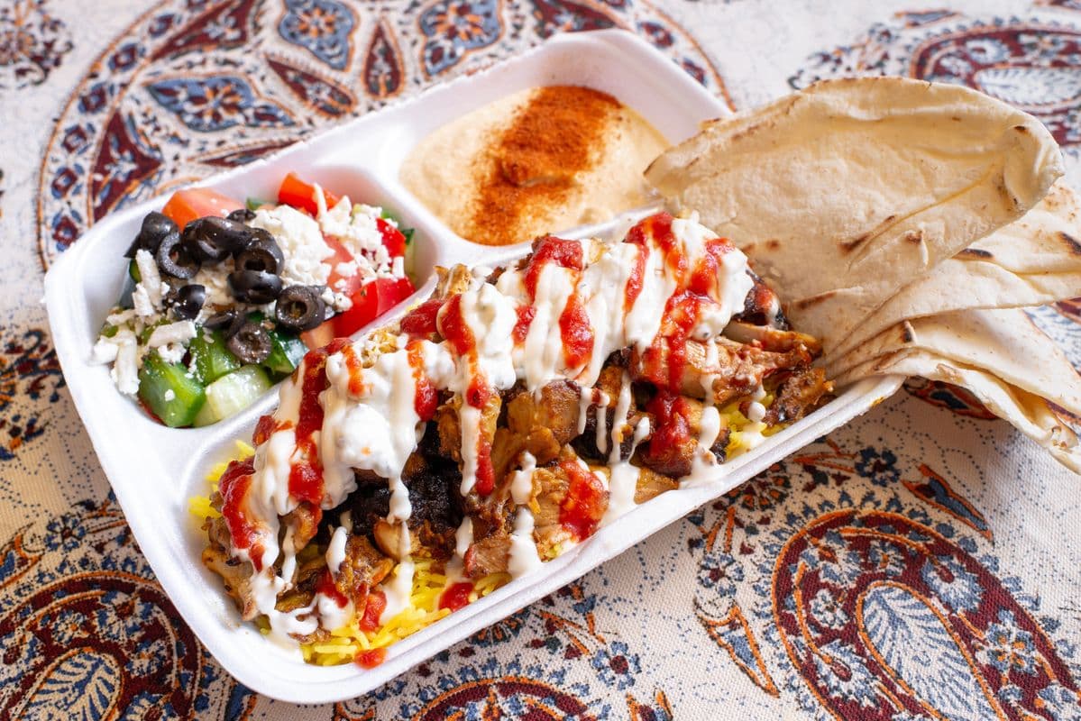 Chicken Donair Plate