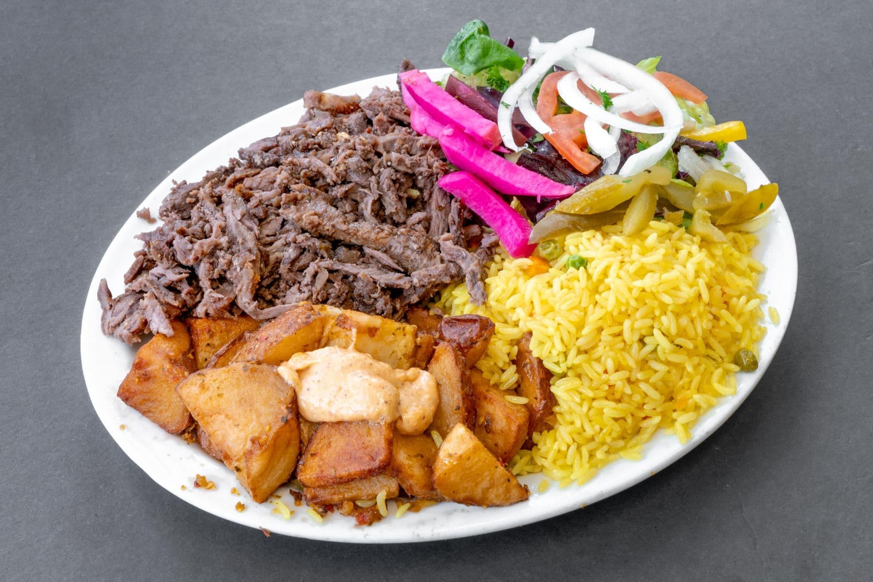 BOGO Beef Shawarma Plate