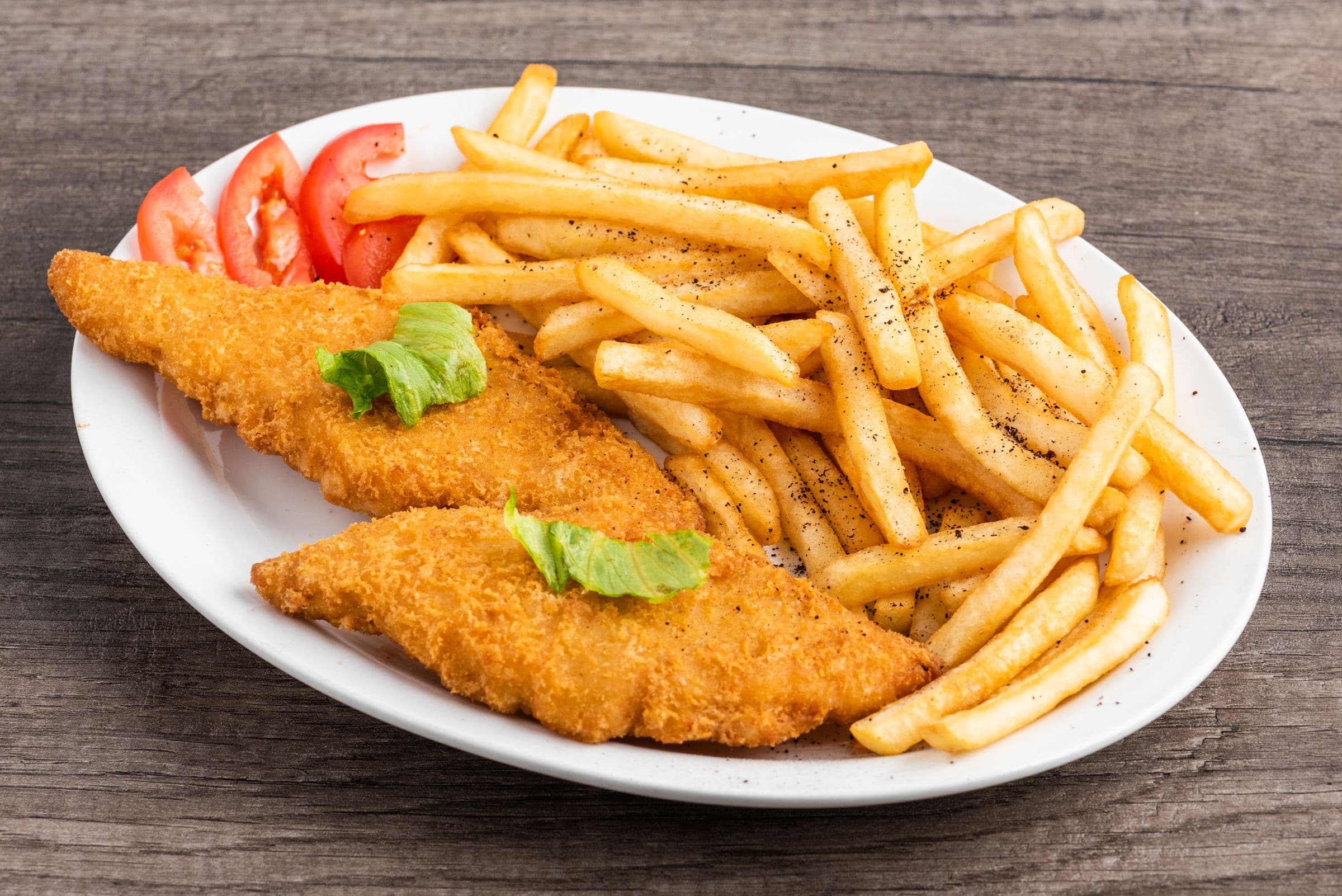Fish (2 pcs) and Chips PLATTER