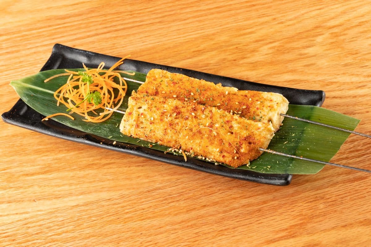BBQ Blind Tofu Skewers (2 pcs)