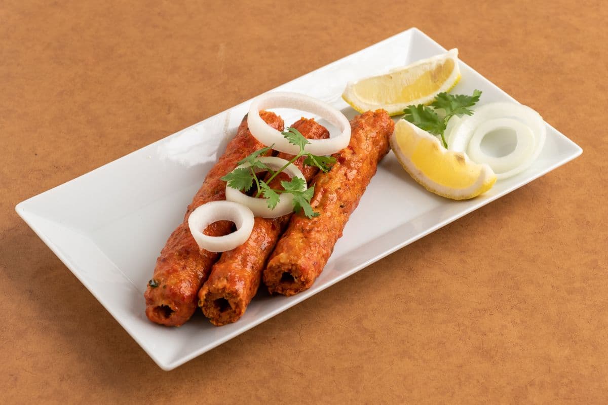 Chicken Seekh Kabab (3 pcs)