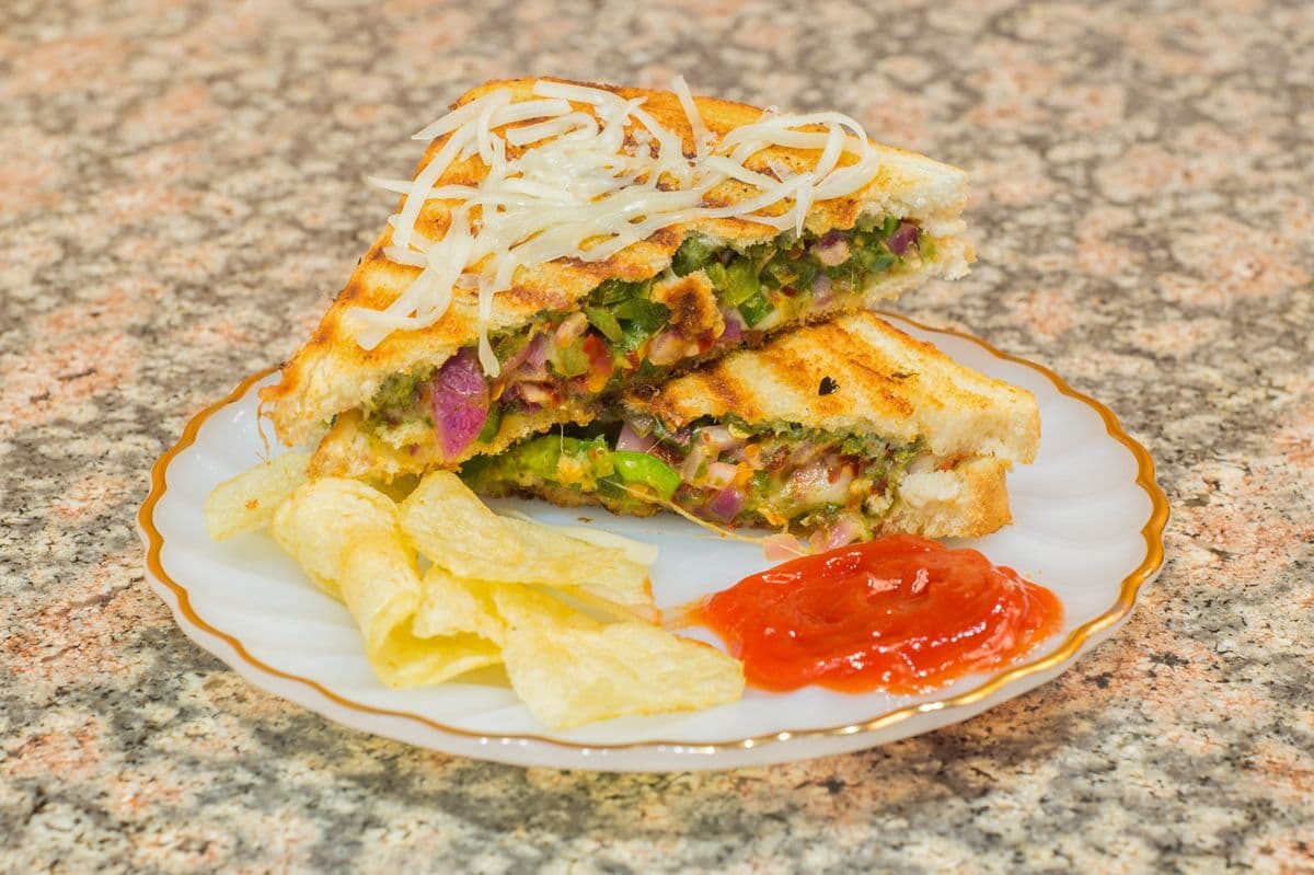 Cheese Chilli Toast Sandwich