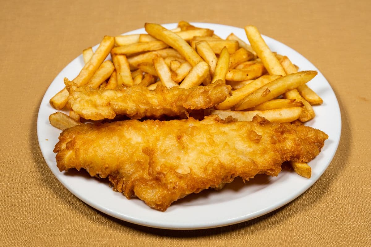 One-Piece Canadian Haddock and Side